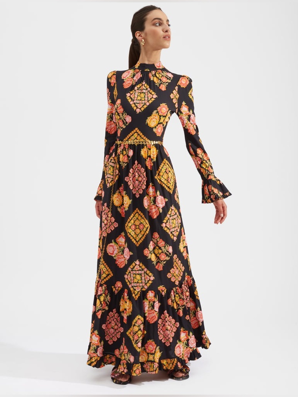 🔥 la doublej Visconti Maxi Gown EUC